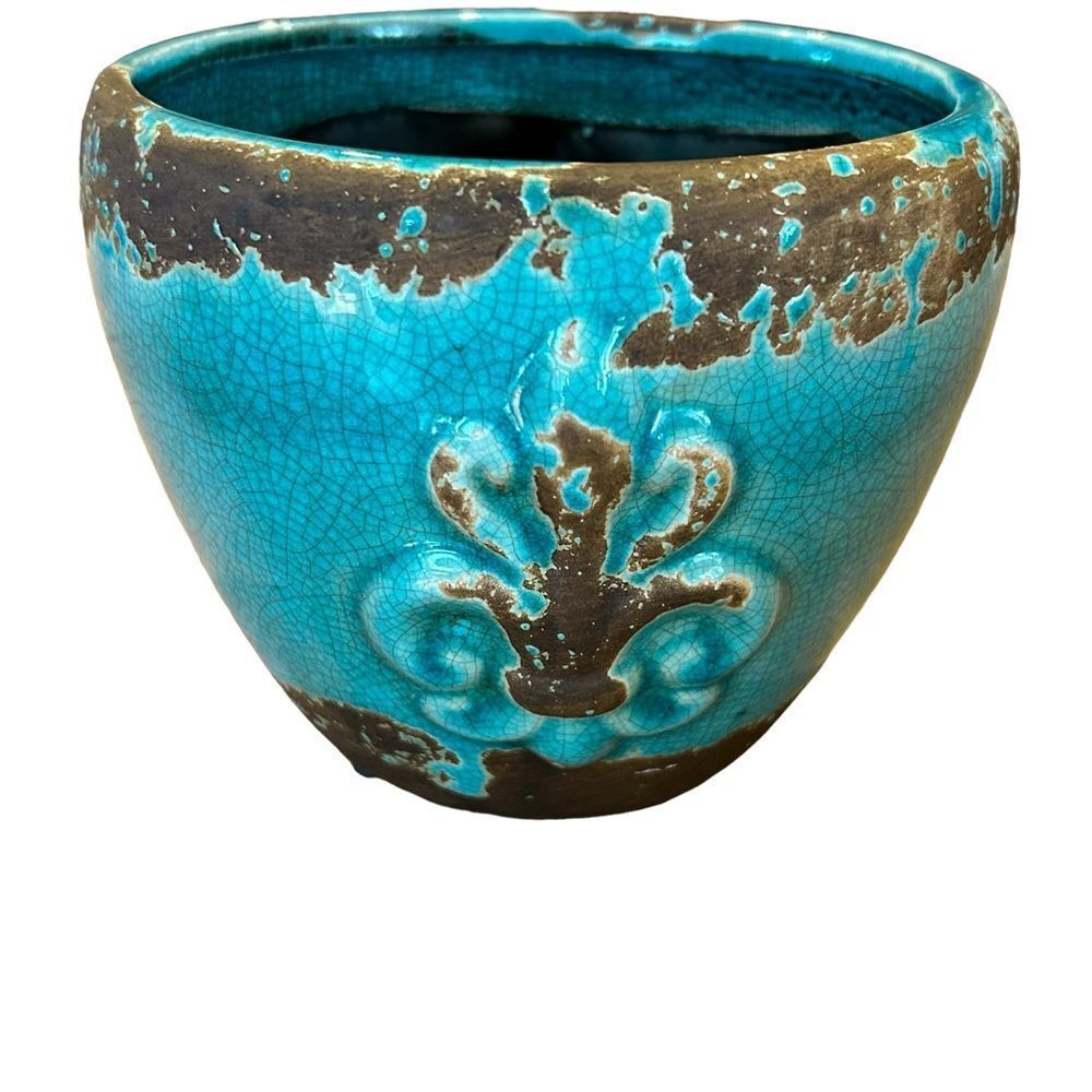 Glazed Terra Cotta Bowl - Picture 3 of 8